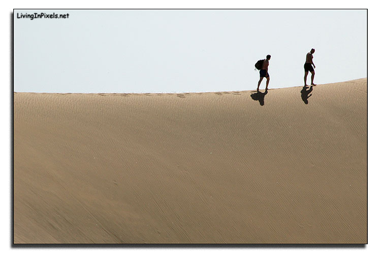Paseando entre dunas